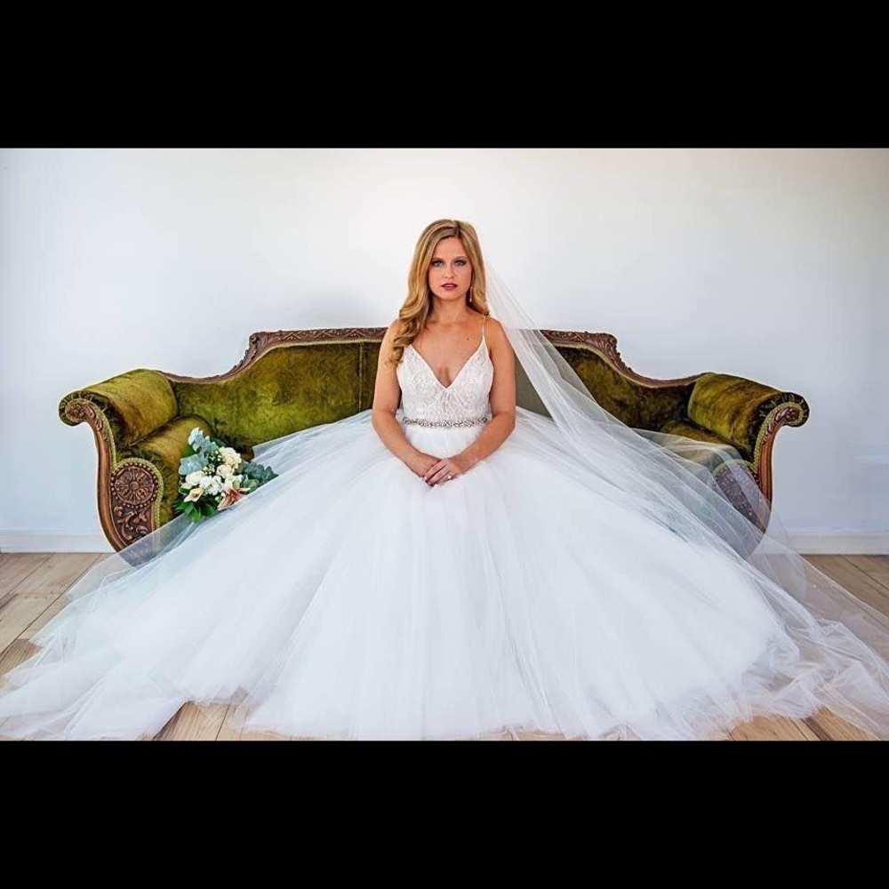 Lazaro wedding dress.